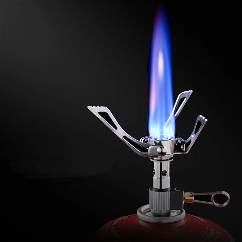 Карманная мини-горелка для кемпинга походов портативная газовая горелка пикника