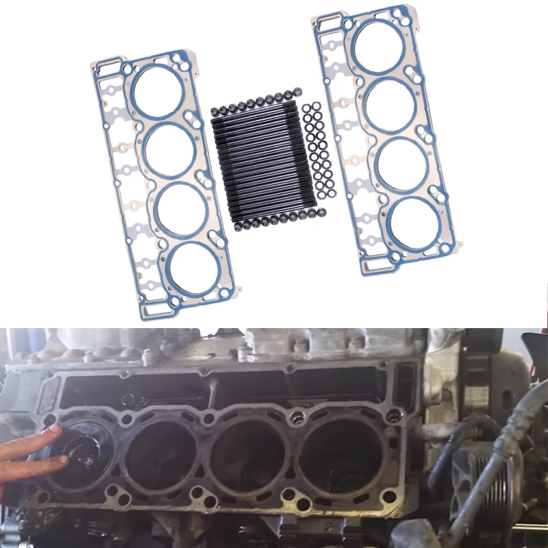 Комплект прокладок для двигателя RASTP ARP Ford 6 0 л набор головки дизельного Powerstroke 03 06