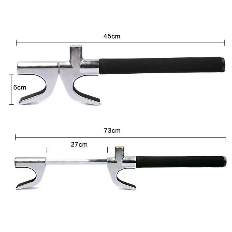 Замок на рулевое колесо Универсальный противокражный зажим сверхмощный замок