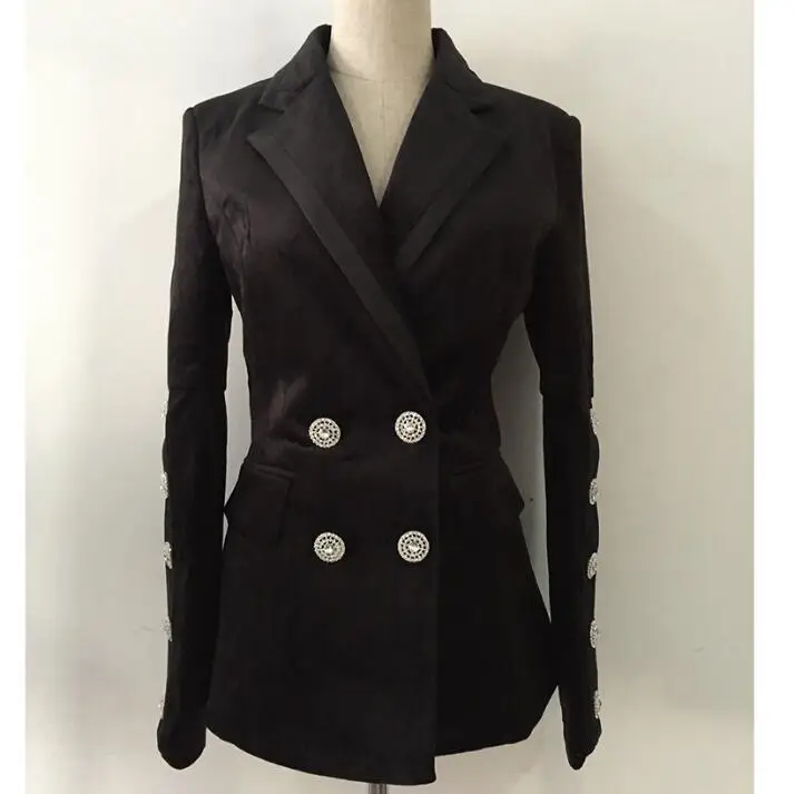 Женский облегающий блейзер с длинным рукавом повседневный винтажный Готический