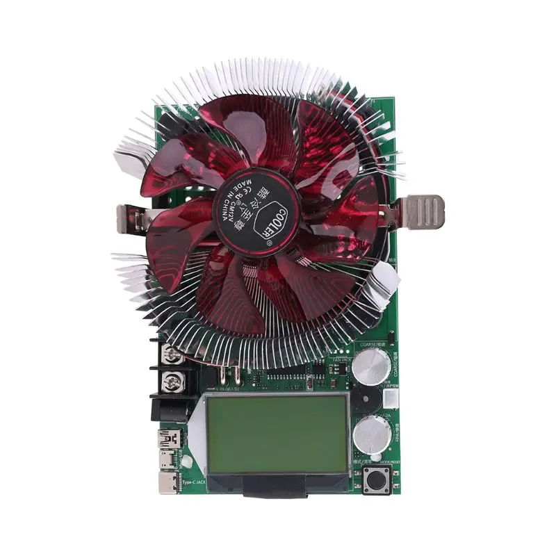 

Electronic Load Tester 150W 200V 20A USB Adjustable Testing Module Power Meter R9JF