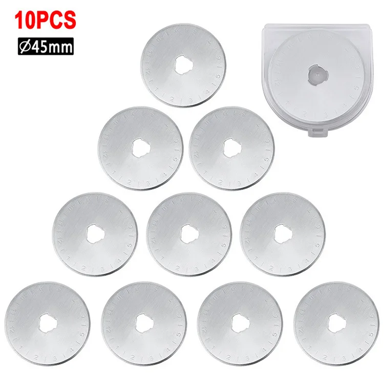 

45mm cutting round knife wheel knife cutting round knife hob cloth cutter splicing round knife