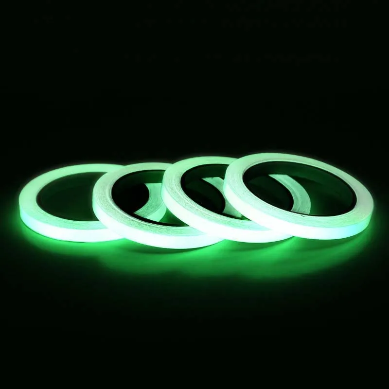 

Luminous Tape 3M Bicycle Self-adhesive Tape Glow In Dark Safety Warning Green Luminous Sticker Night fluorescent Reflective Band