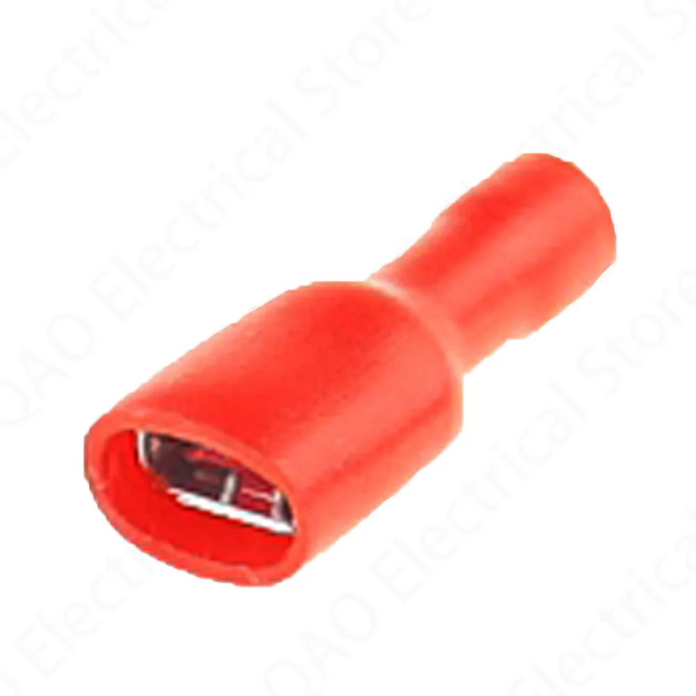 FDFD1-250 FDFD1.25-250 изолирующая Женская Изолированная электрическая обжимная Клемма