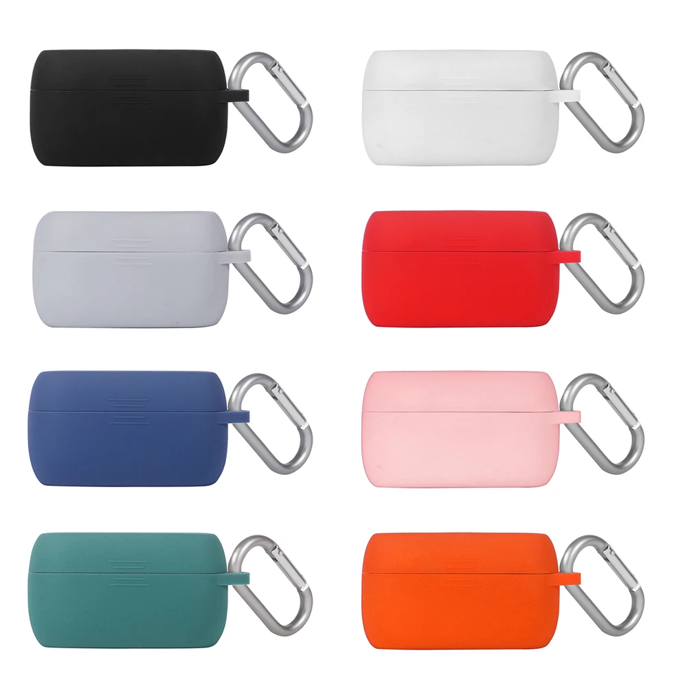 

Silicone Protective Case Headset Portable Protection Cover Sleeve for Jabra 75t Bluetooth Earphones