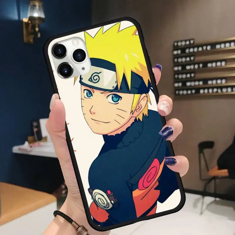 

Anime naruto akatsuki Kakashi Phone Case for iPhone 11 12 pro XS MAX 8 7 6 6S Plus X 5S SE 2020 XR