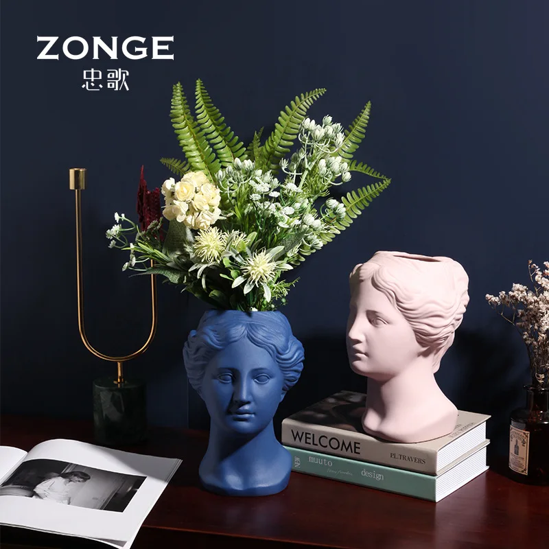 Современная креативная ваза в скандинавском стиле для украшения дома | Дом и сад