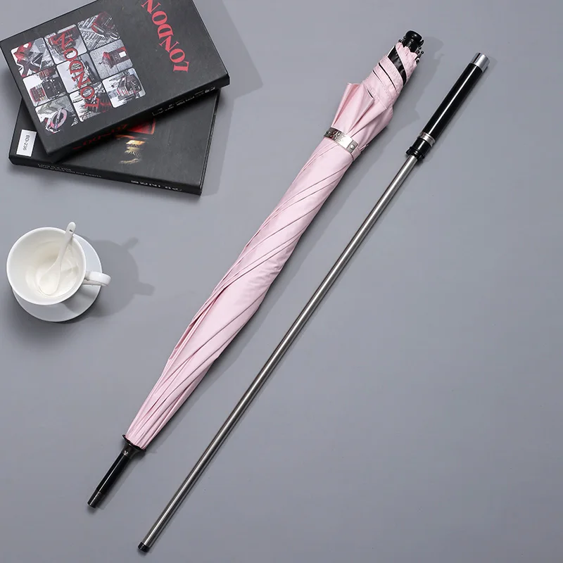 Бесплатная доставка зонт роскошный черный мужской подарок для мужчины с длинной