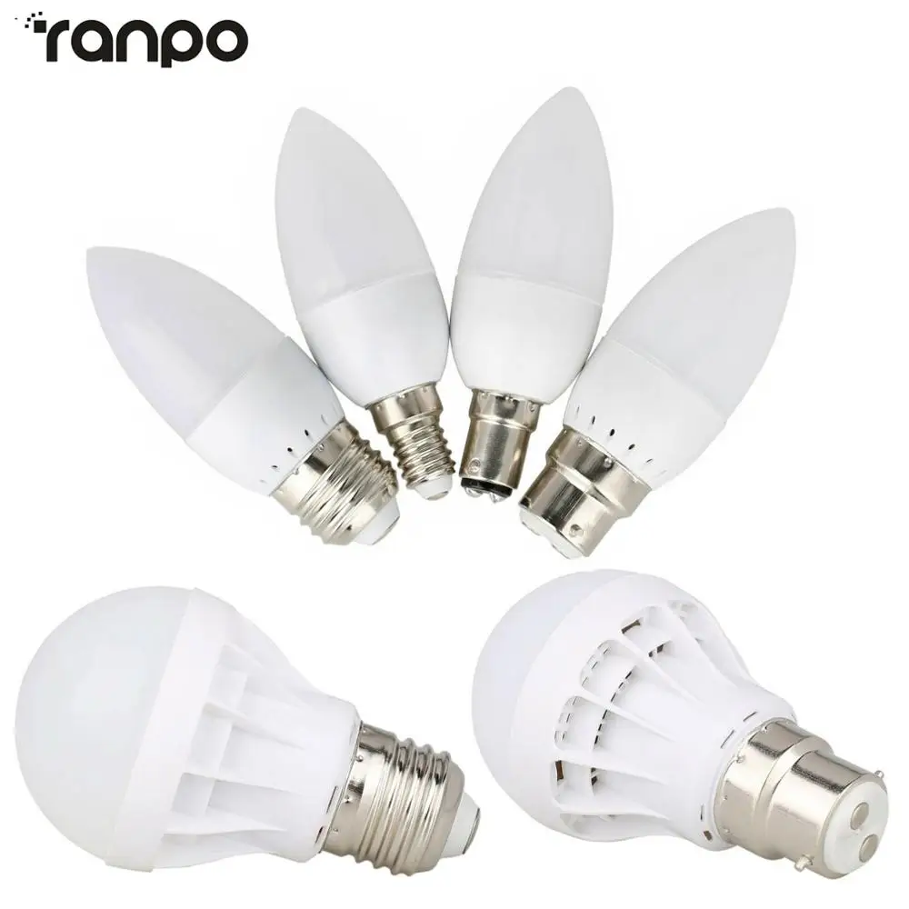 Светодиодная лампочка B22 E27 E14 B15 3 Вт 5 7 9 12 SMD 5730 светодиодная светодиодсветильник