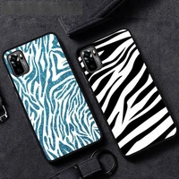 zebra stripes art color pattern phone case for xiaomi redmi mi note 9 9a 8 8a 10 9 9s 8 8t 7 9t 10 pro max mobile bags