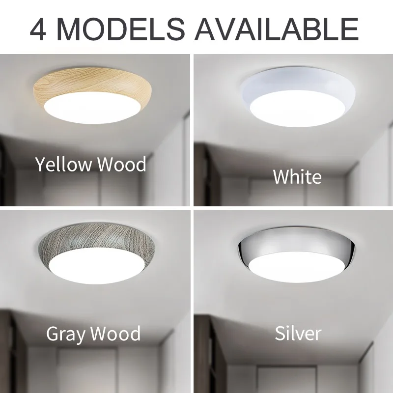 Lámpara LED de techo impermeable regulable, IP50, 40W, 220V, moderna, para sala de estar, vestíbulo, baño, accesorio de iluminación a prueba de polvo