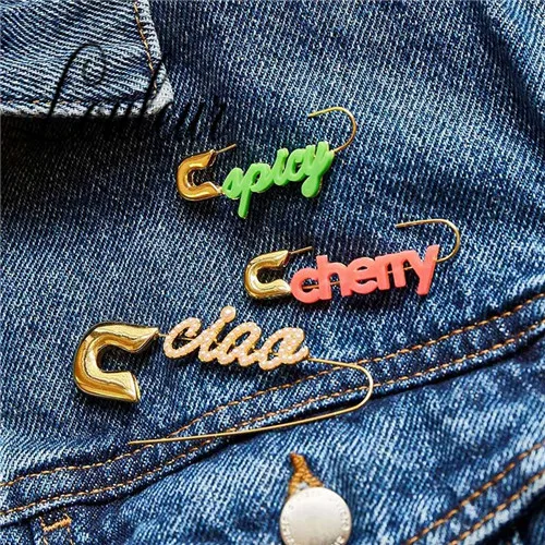 2019 г. уникальные серьги гвоздики заколки для закрепления скрепок модные