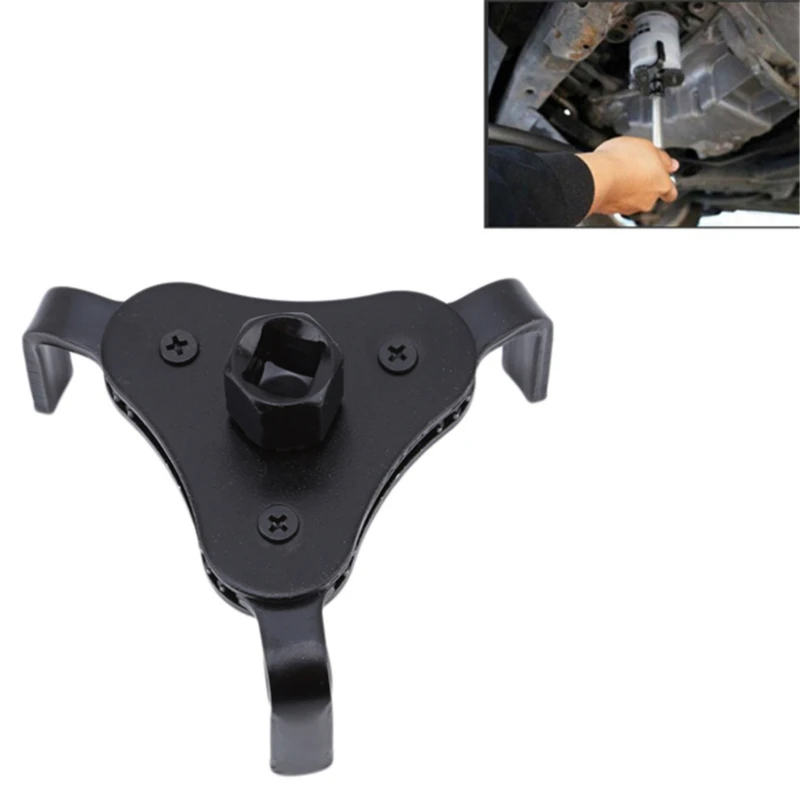 

Высококачественные стальные инструменты для ремонта автомобиля, регулируемый двухсторонний масляный фильтр, гаечный ключ, инструмент для ...