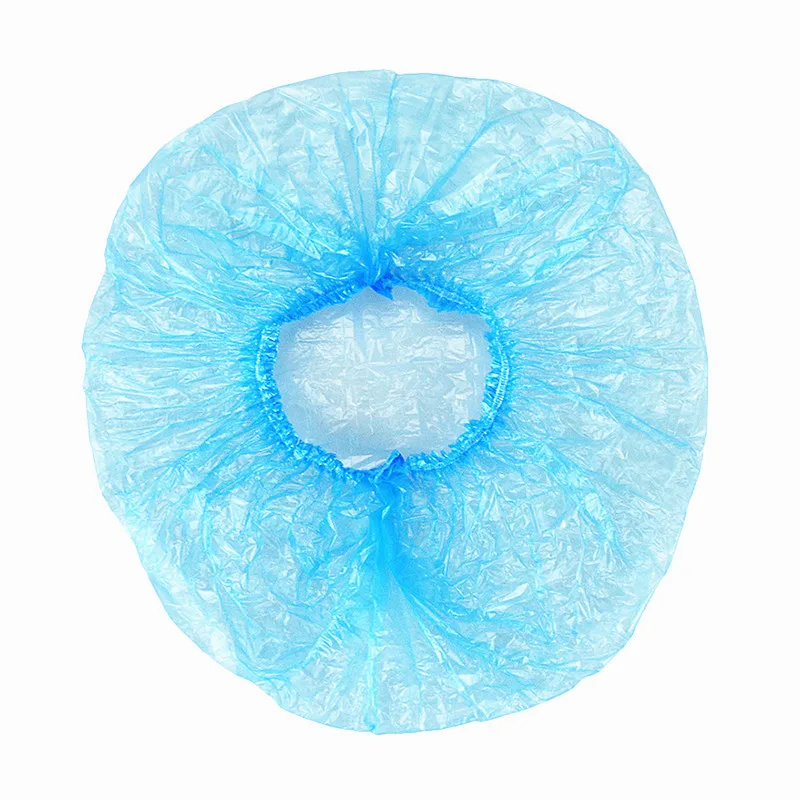 100 шт. одноразовые Эластичный душ Кепки прозрачный спа салон отель душевая