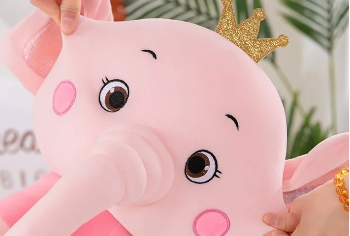 Плюшевая игрушка в виде слона 30 см | Игрушки и хобби