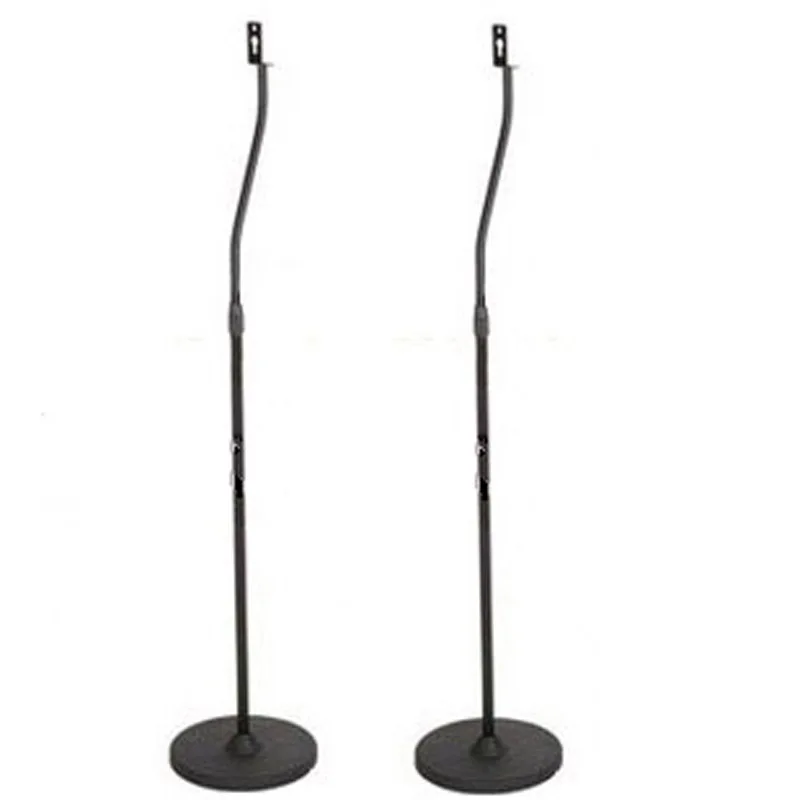 1 пара) DL-SF01 100 см 110 см 120 см Регулируемый универсальный объемный звук динамик напольный кронштейн держатель стойка - Цвет: SF01