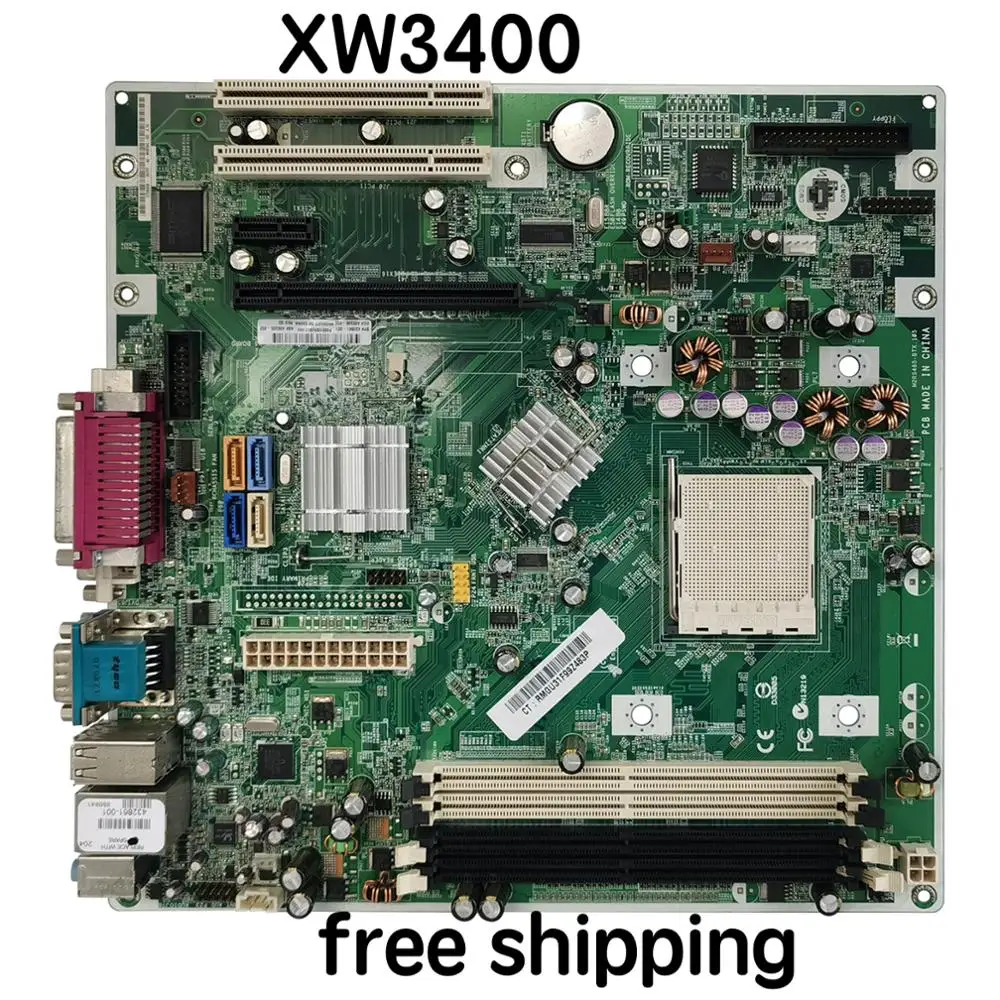 409306 000 для HP XW3400 DC5750 AM2 материнская плата 432861 001 409305 002 100% протестированная