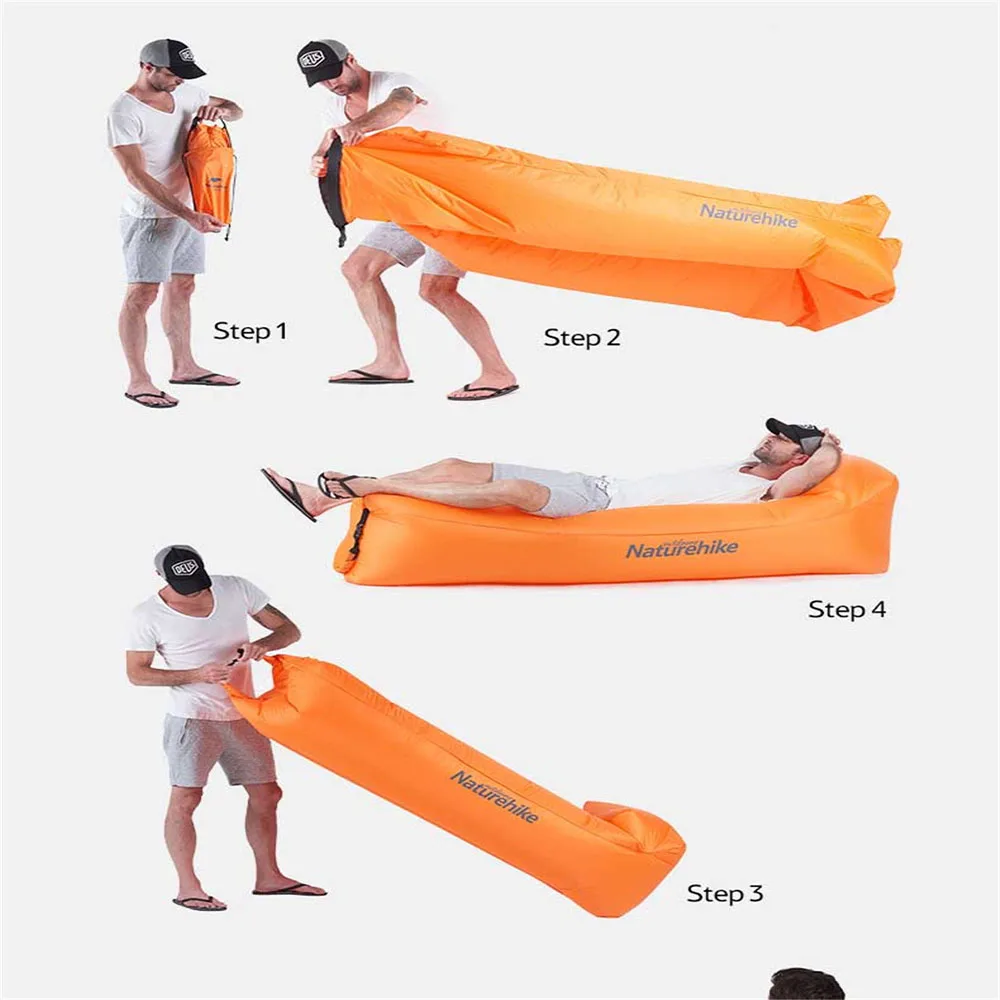 Naturehike сверхлегкий надувной диван воздушная кровать ленивые сумки портативный