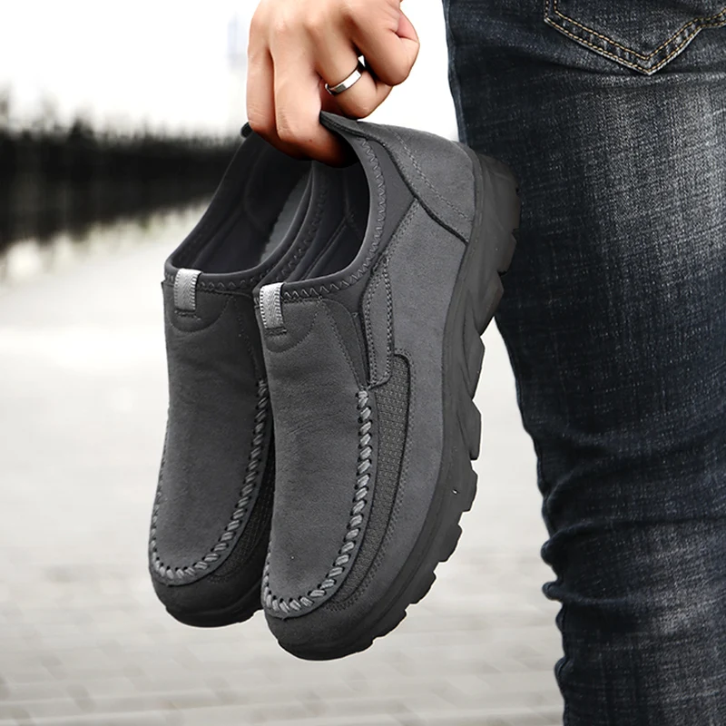 

2021 New Fashion Handmade Retro Leisure Loafers Shoes Zapatos Casuales Hombres Men Shoes Men Casual Shoes Loafers Sneakers