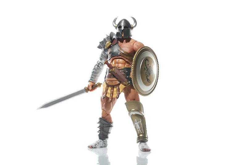 

7 inches Warriors Ambrus Male Action Figures The Battle of Glory Gladiator collection model toys Boys Gift