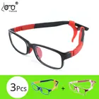 Детские компьютерные очки VANLOOK, прозрачные очки с защитой от синего света, силиконовые очки