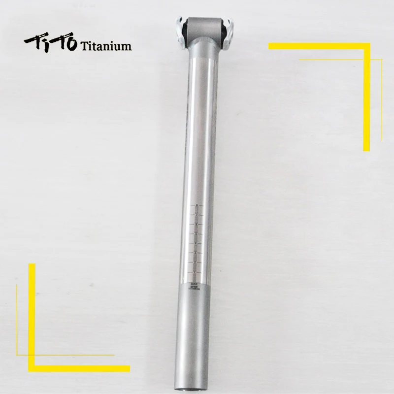 Задний Подседельный штырь Тито из титанового сплава для шоссейного велосипеда