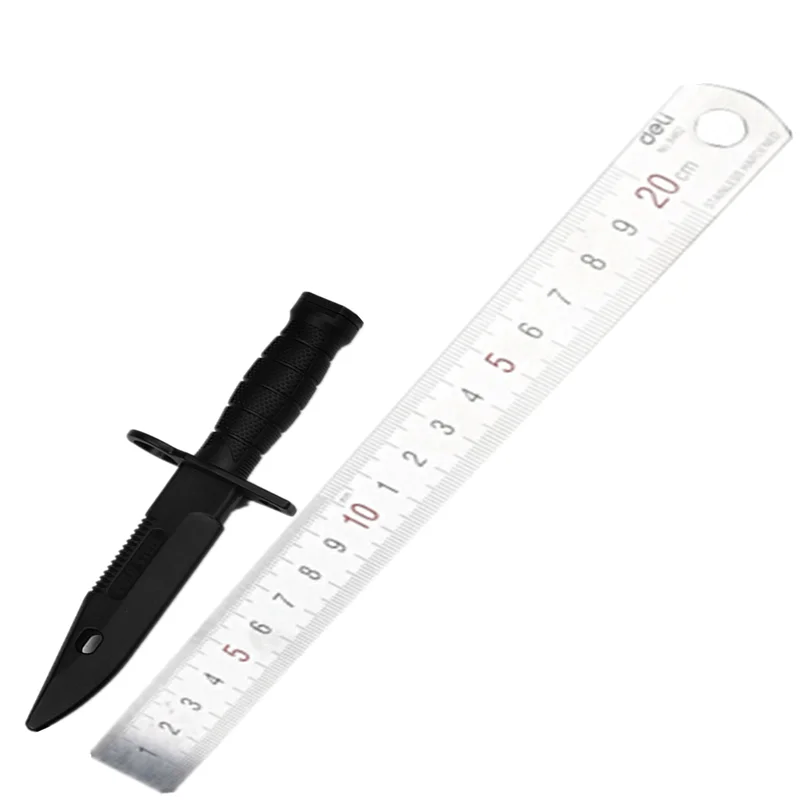 

Cold Steel 92RBNT Rubber Training Props Practice Knife Outdoor Hunting Self defense Defense EDC Straight Knife CSGO Utility Tool