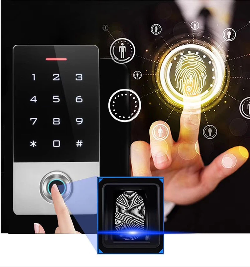 Система контроля доступа IP68 с защитой от влаги Wi-Fi управление через приложение