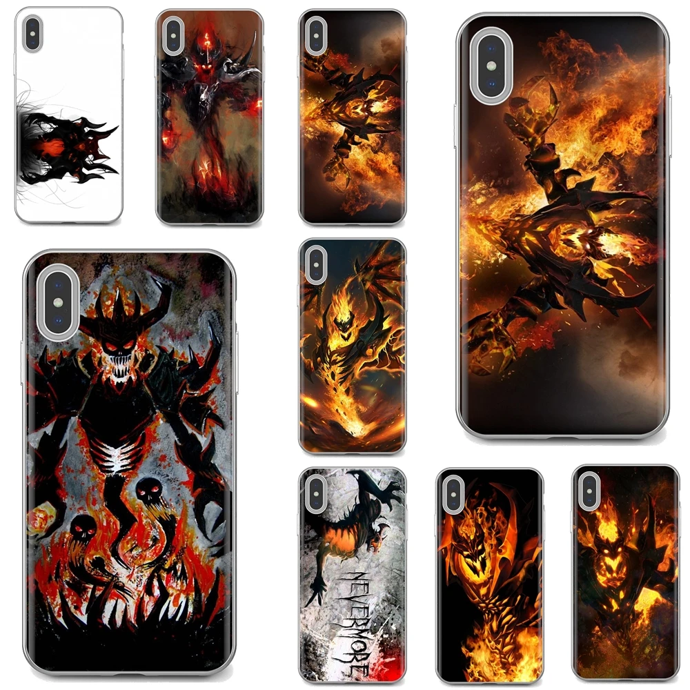 Мягкий чехол для Samsung Galaxy J1 J2 J3 J4 J5 J6 J7 J8 Plus 2018 Prime 2015 2016 2017 EU Nevermore dota 2 Hero Shadow