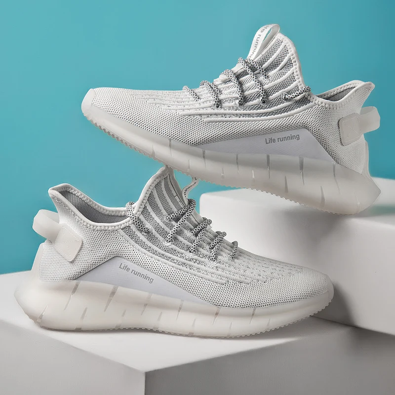 

Shoes Men Sneakers Low Top Sneakers Zapatillas Hombre Casual Mesh Fabric Breathable Leisure For Men Shoes Summer Trainers