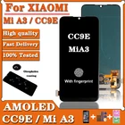 Сменный сенсорный ЖК-экран AMOLED для Xiaomi Mi A3, CC9E, с рамкой, для Mi A3, M1906F9SH, M1906F9SI, ЖК-дисплей в сборе