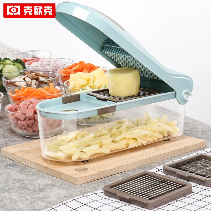 Многофункциональная терка для овощей с 3 лезвиями Фрукты и овощи Инструменты