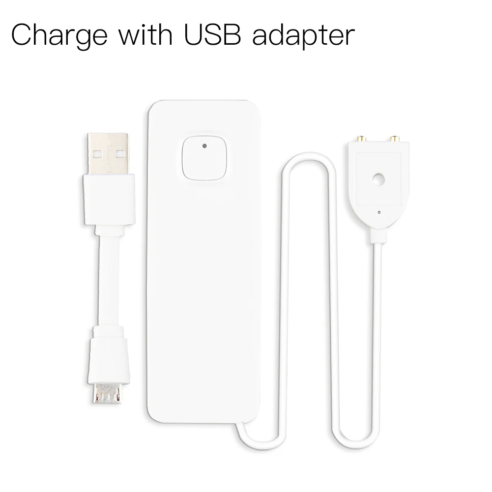 With USB WiFi, умный датчик потока, детектор утечки воды, оповещение о переливании воды, система охранной сигнализации Tuya/Smart Life App, дистанционное управление - Цвет: With USB