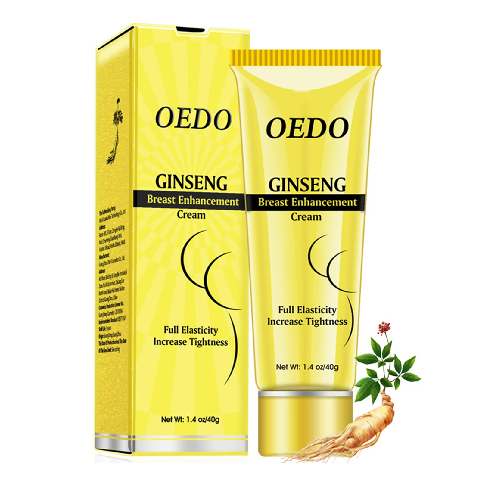 40g Natural Ginseng Portable Breast Enhancement Cream Soft Shiny Firm Chest Boobs Elasticity Safe Increase Tightness Care | Красота и