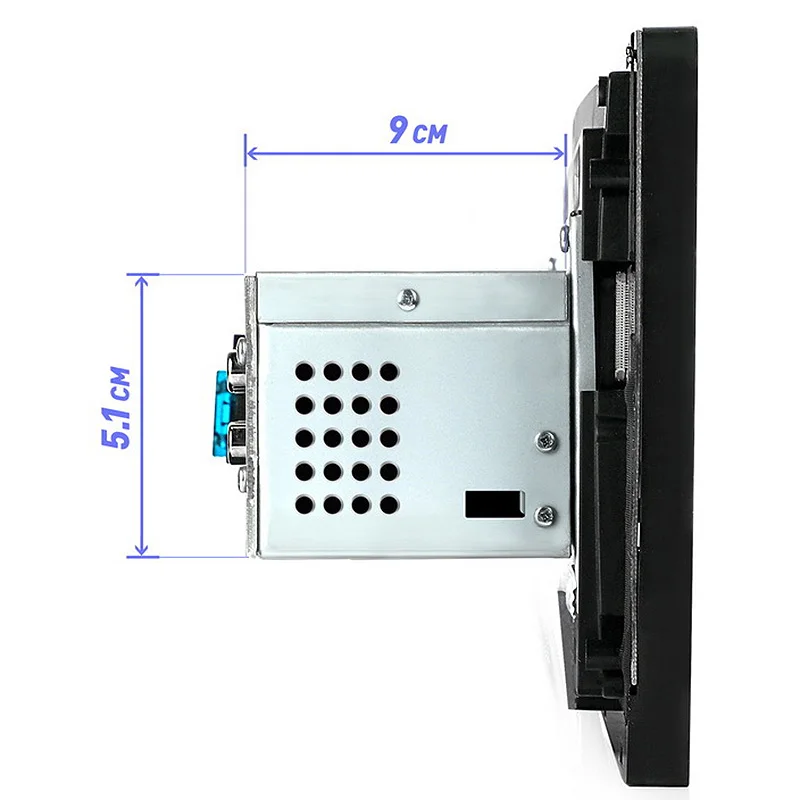 1 комплект DC12V 2 DIN 9 дюймов Android автомобильный Радио плеер Авторадио Bluetooth WIFI USB FM MP5