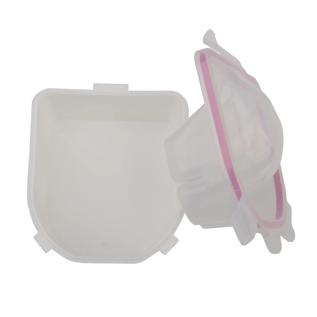 

Nail Art Hand Soak Bowl False Nail Polish Remover Manicure Treatment Tool White