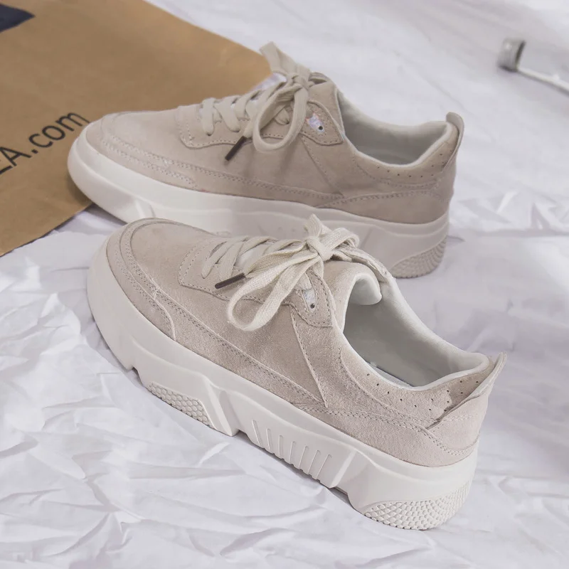 

Brand Spring New Sports Women Shoes All-match Breathable Fashion Sports Shoes Outdoor Light Purple Flat Shoes Hiking Shoes Women
