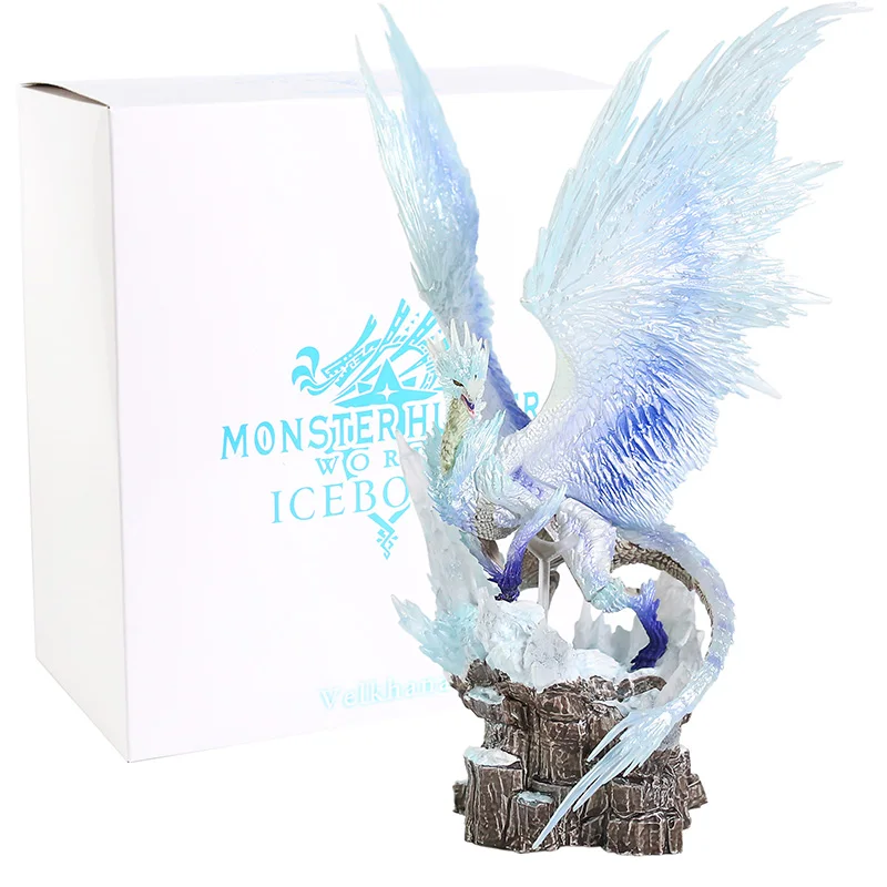 Monster Hunter World: Iceborne Velkhana ПВХ фигурка Коллекционная модель игрушки|Игровые фигурки и