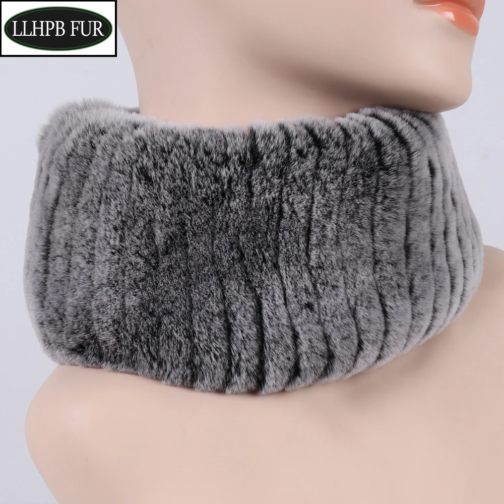 2021 Лидер продаж Новинка Зимние женские меховые повязки на голову вязаный мех