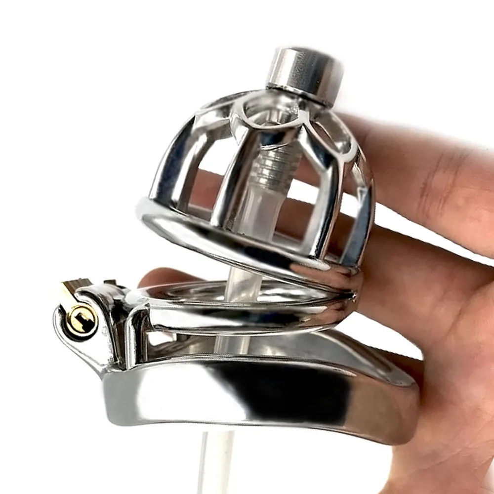 NUUN Plum изогнутое металлическое кольцо верности клетка для пениса Кольца бондаж на