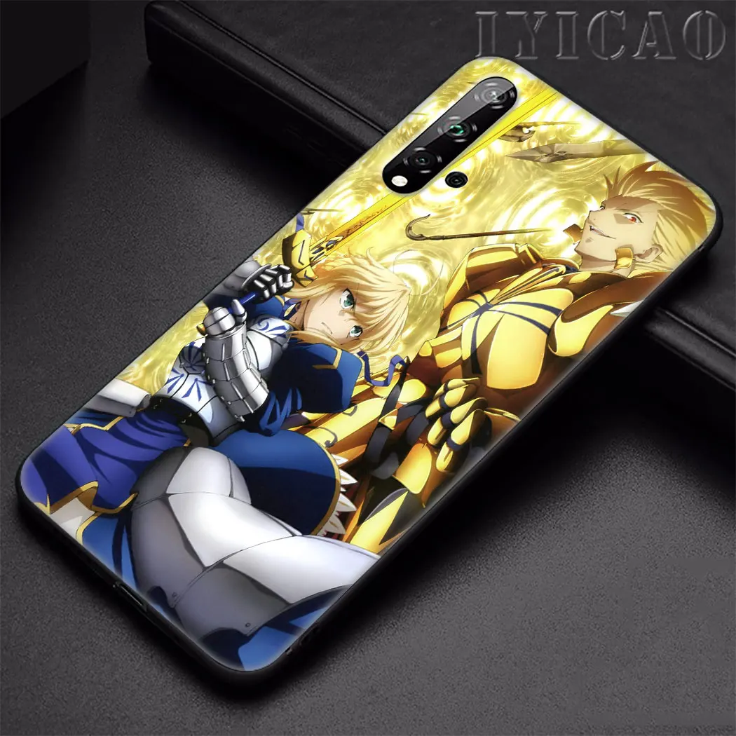 IYICAO Fate Stay Night мягкий чехол для телефона Huawei Honor 9X20 Pro 7A 7C 7X8 9 10 Lite 8X 8C Примечание вид 20
