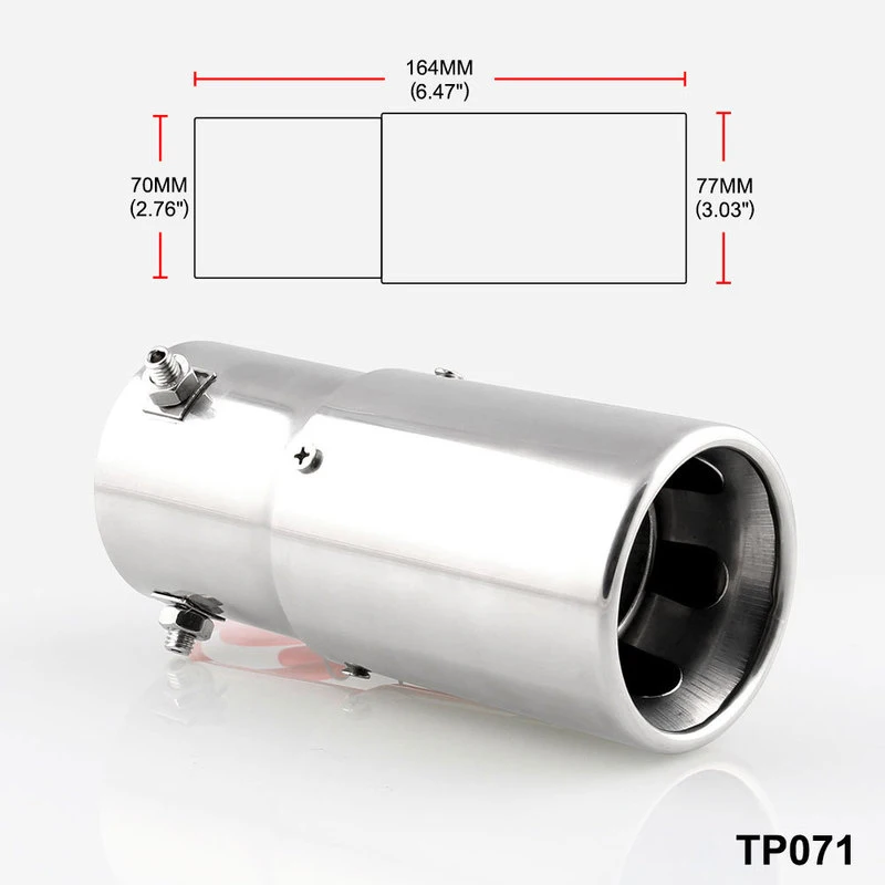 Автомобиль Универсальный хвост горло красный светодиод пожарное дыхание