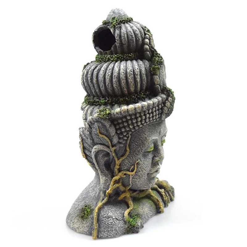 

Guanyin Bodhisattva Statue Fish Tank Landscaping Ornament Simulation Crafts