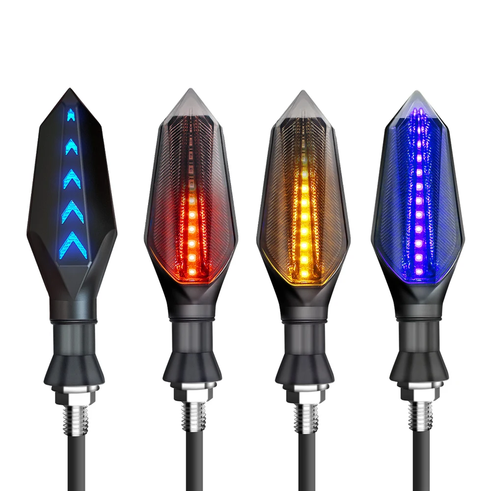 Мотоцикл Led поворотники Лампа стрелки мигалки мигания индикаторов янтарного