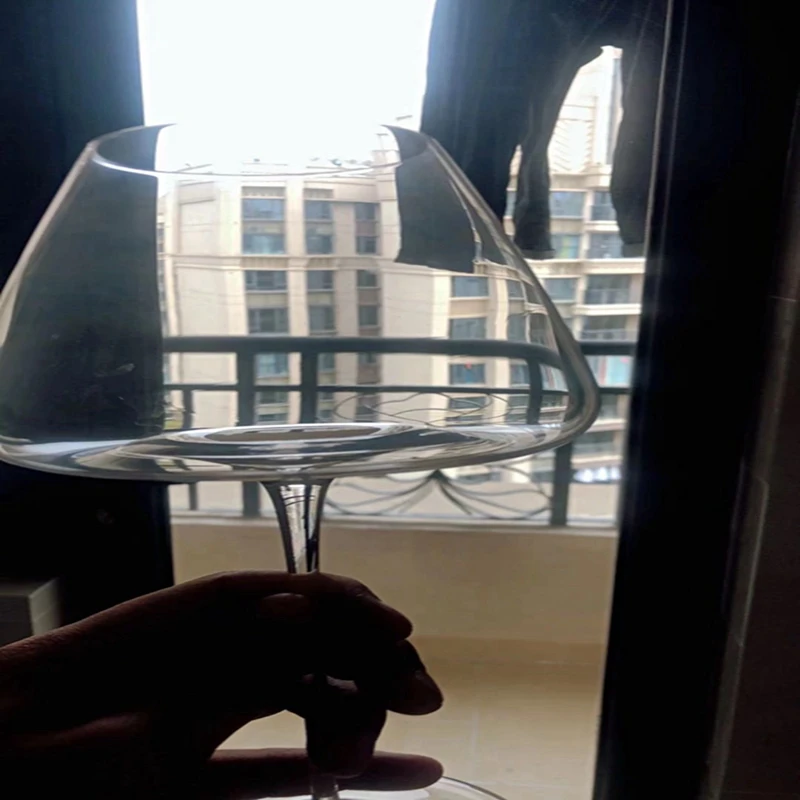 

2PCS/lot INS Web Celebrity New Lead-free Crystal Handmade Wine Glass