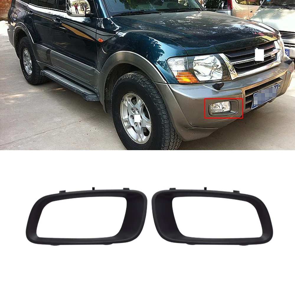 Крышка QX для Mitsubishi Pajero Montero V73 V75 V76 V77 V78 2000 2003 передний бампер противотуманный