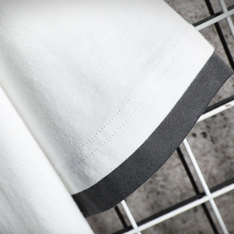 Мужская футболка SingleRoad летняя Лоскутная большого размера в стиле панк хип хоп