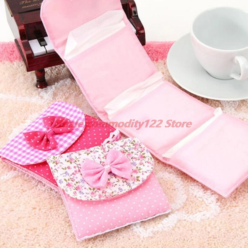 

New 1Pc 10.5*10.5cm Napkins Organizer Sanitary Napkins Pads Carrying Easy Bag Small Articles Gather Pouch Case Bag Girl/Women