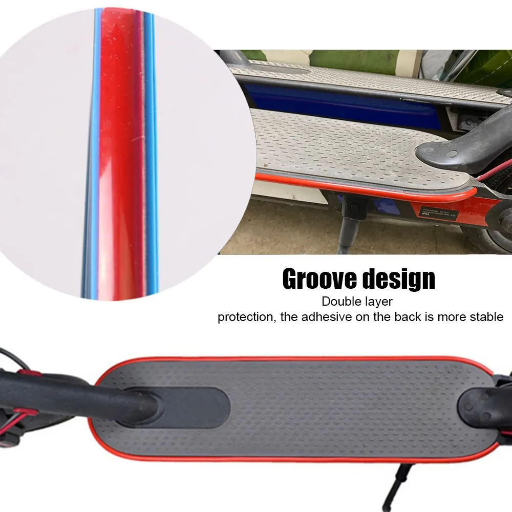 

M365 Pro Bumper Protective Scooter Body Strips Sticker Tape For Xiaomi Mijia M365 1S PRO 2 Electric Skateboard Scooter Strips