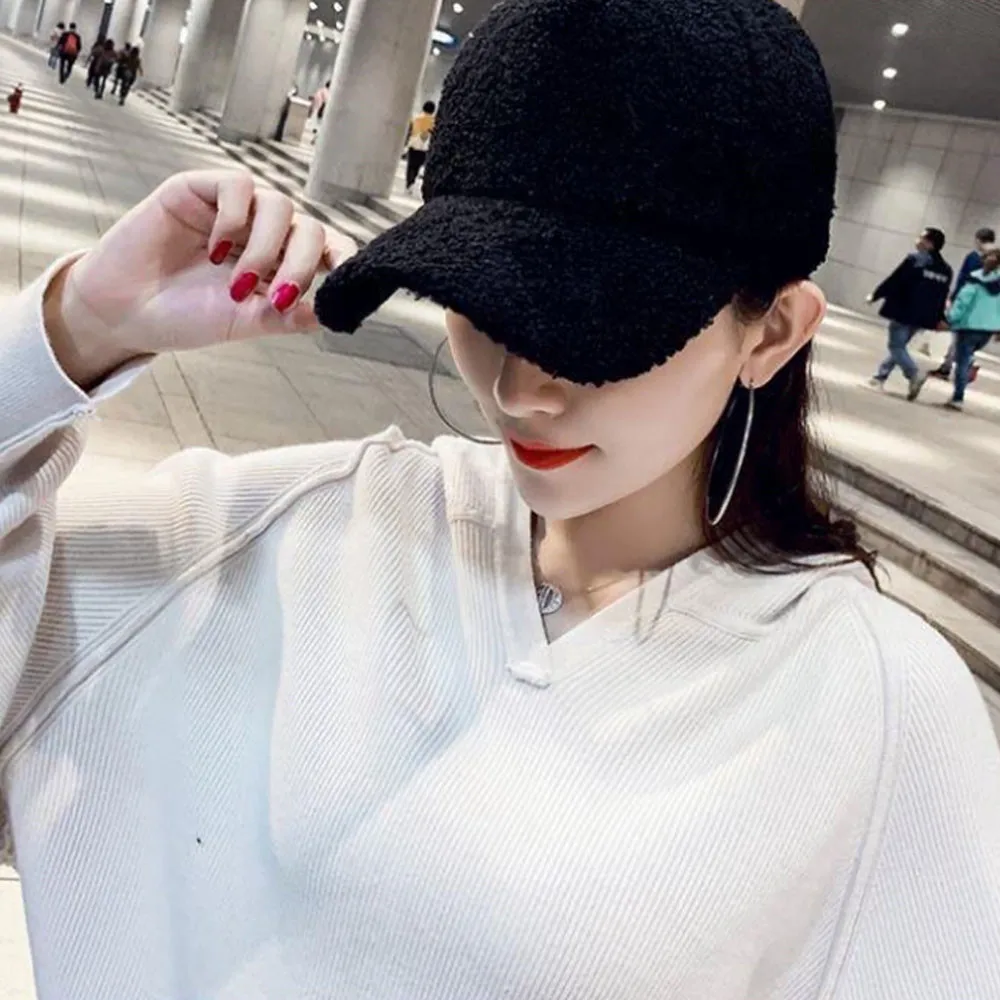 Бейсболка женская однотонная регулируемая в стиле хип-хоп 56-60 см | Аксессуары для